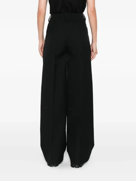 Pantaloni Moncler plisate negru