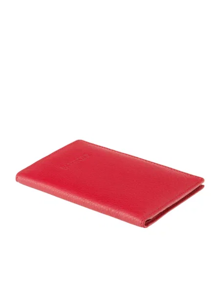 Шкіряне поло Visconti червоне