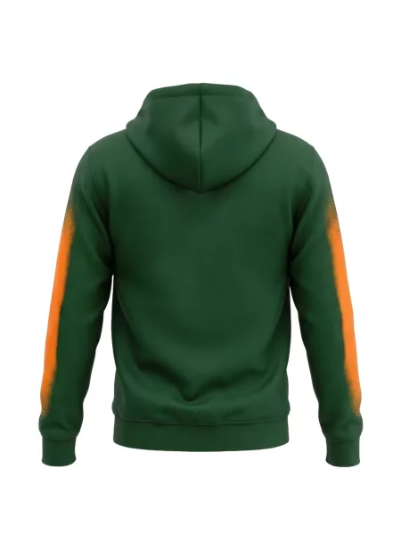 Bluza z kapturem dziecięca Disclaimer zielona