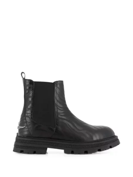 Dětské polokozačky Zadig & Voltaire černé