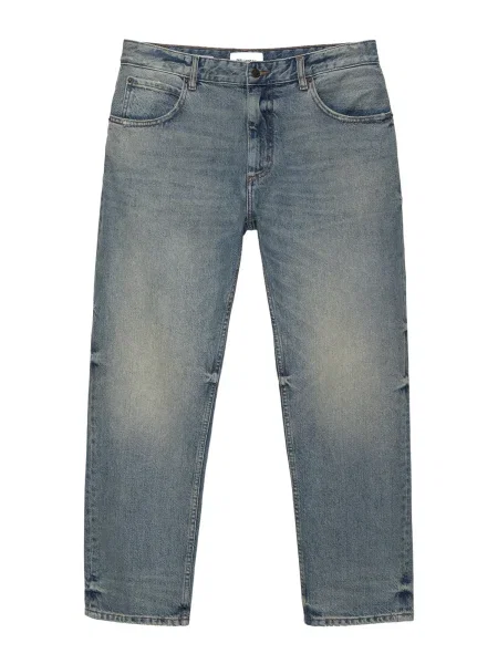 Pull&Bear Jeans crem / marin albastru