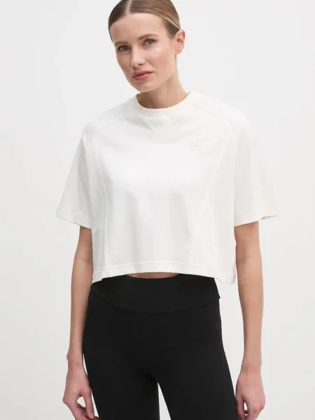 Reebok Classic t-shirt beżowy