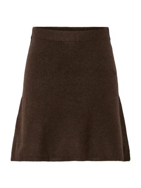 PIECES Fustă PCJUNNA închis maro