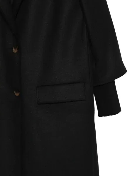 Palton Love Moschino negru