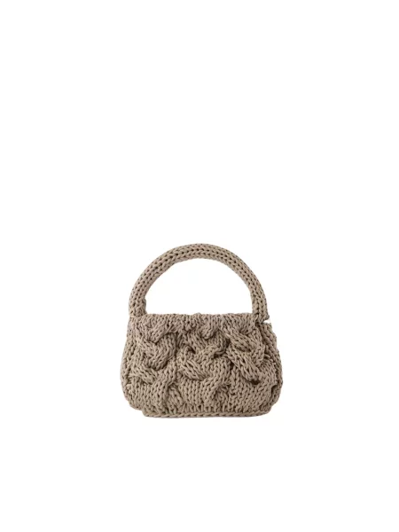 Torebka Jw Anderson skórzana szara
