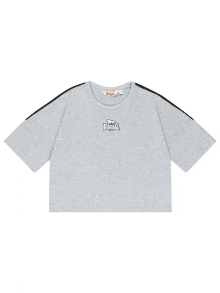 T-shirt krótki oversize Lonsdale Wandylaw czarna