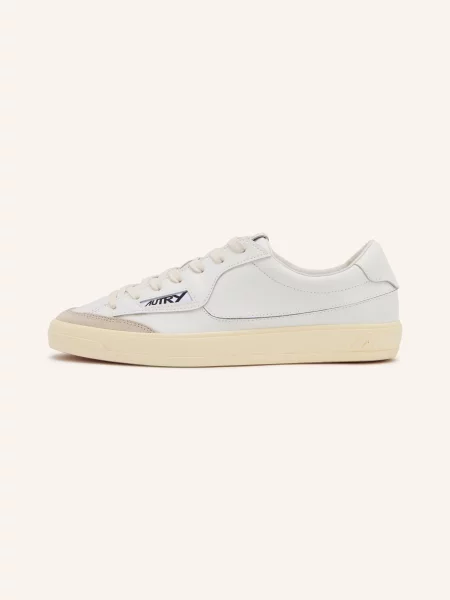 AUTRY Windscape sneakersy skórzane białe