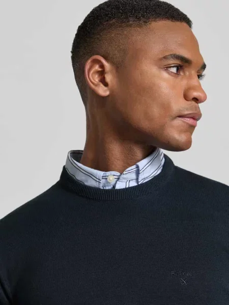 Barbour PIMA sweter granatowy