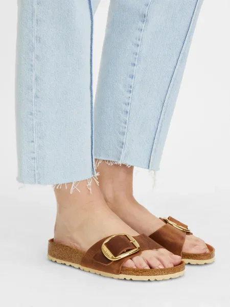BIRKENSTOCK Šľapky Madrid hnedá