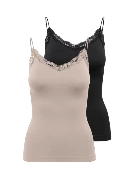 ONLY Top ONLVICKY pielii negru