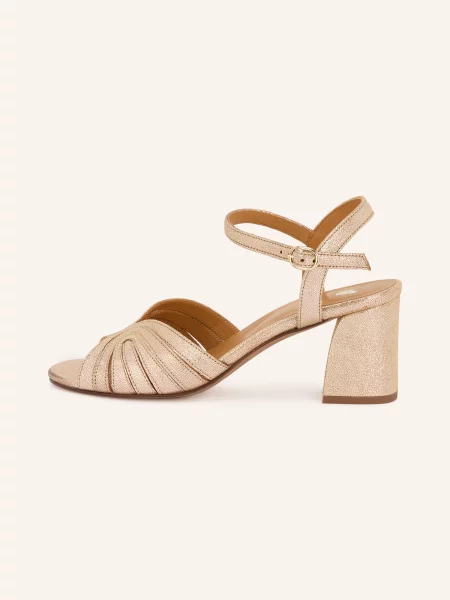 Bobbies Sandały Eileen beige beżowe
