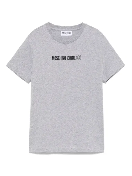 Koszulka dziecięca Moschino szara
