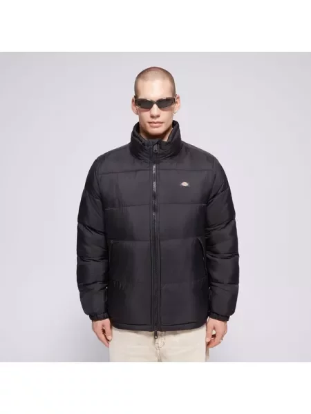 Dickies Pūkinė striukė Waldenburg Regular Fit juoda