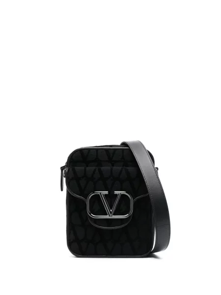 Geantă crossbody Valentino Garavani negru