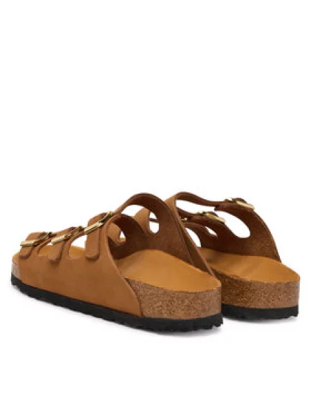 Birkenstock Šlepetės Florida Fresh Tonal Footbed ruda