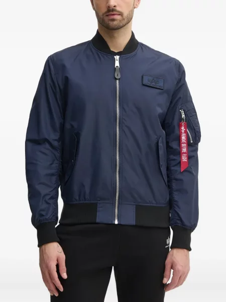 Geacă bomber Alpha Industries albastru