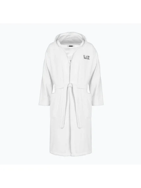 Férfi Emporio Armani Core fürdőköpeny fehér. Méret: M fehér