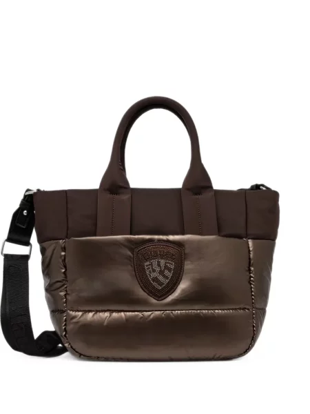 Matlasat geantă shopper Blauer maro