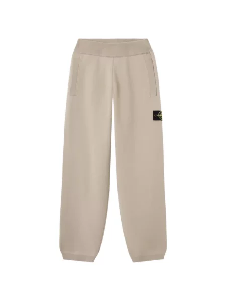 Pantaloni de jogging Stone Island de lână cu strasuri