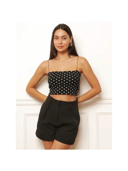 Top La Modeuse crna