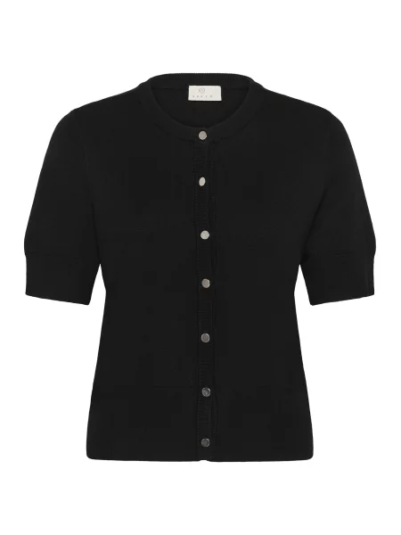 Kaffe Geacă tricotată KALizza' negru