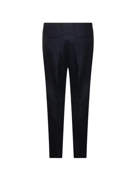 Pantaloni Lardini de lână albastru