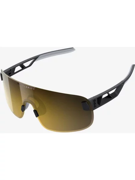 Okulary POC Elicit soczewki Clarity Road Light złote czarne
