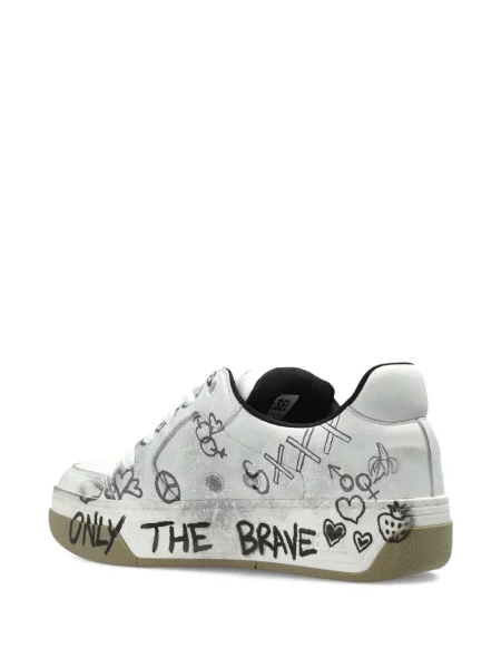 Sneakerși Diesel alb