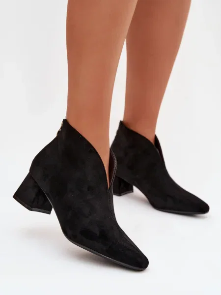 Botine Boto negru