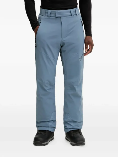 Pantaloni de trening Ea7 Emporio Armani albastru