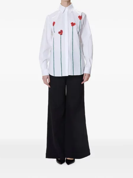 Cămașă Moschino cu imagine alb
