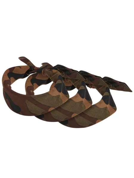 Fular Urban Classics Accessoires cu model camuflaj negru