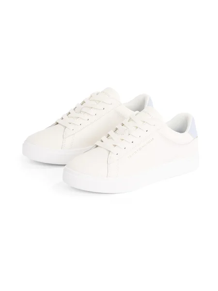 Sneakerși Tommy Hilfiger alb