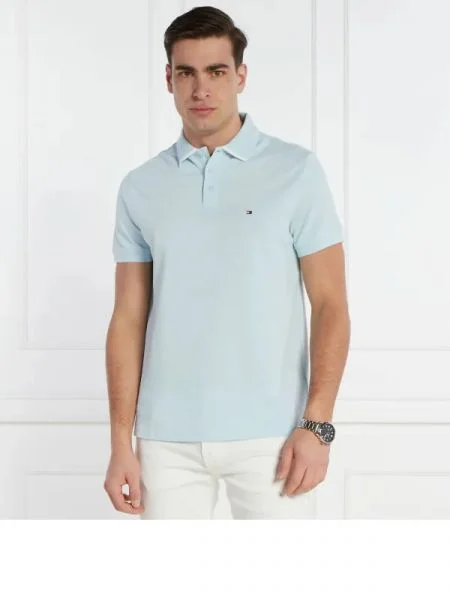 Tommy Hilfiger Tenisz póló | pique kék