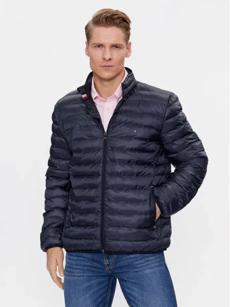 Tommy Hilfiger Μπουφάν μεταβατικό Core Circular Σκούρο μπλε