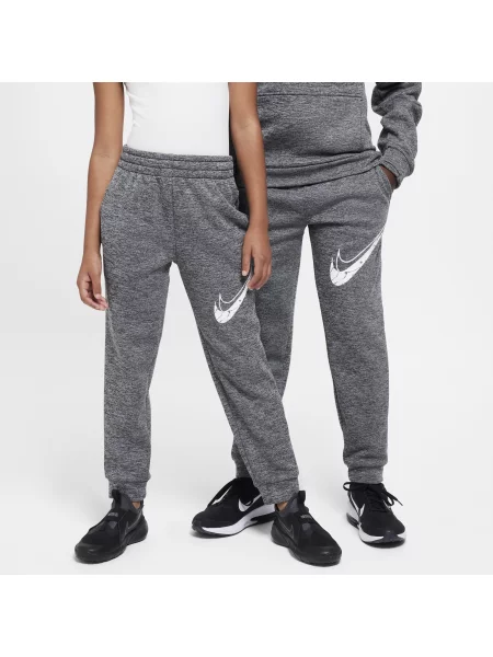 Spodnie Nike Multi Stain Repel Therma-FIT black/ light smoke grey/ heather/ white białe