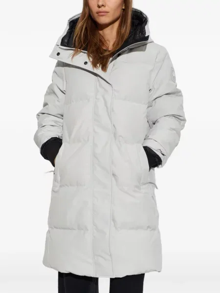 Geacă parka Canada Goose cu glugă gri