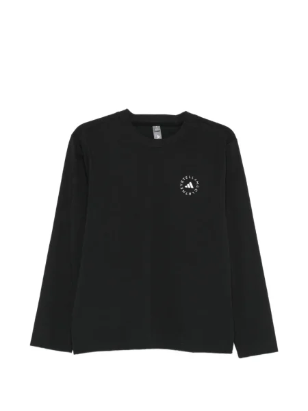 Dugo majica Adidas By Stella Mccartney s printom crna
