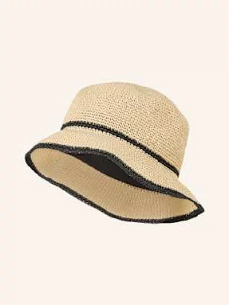 Reiss Klobouk Bucket Hat Edith béžová černá