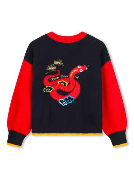 Sweter dziecięcy Kenzo niebieski