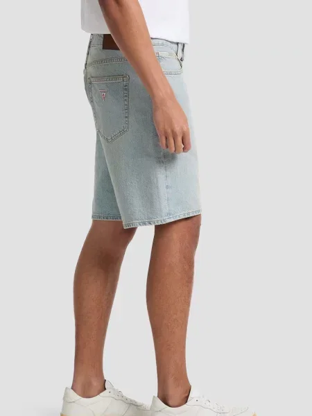 Повседневные джинсовые шорты Guess Jeans голубые