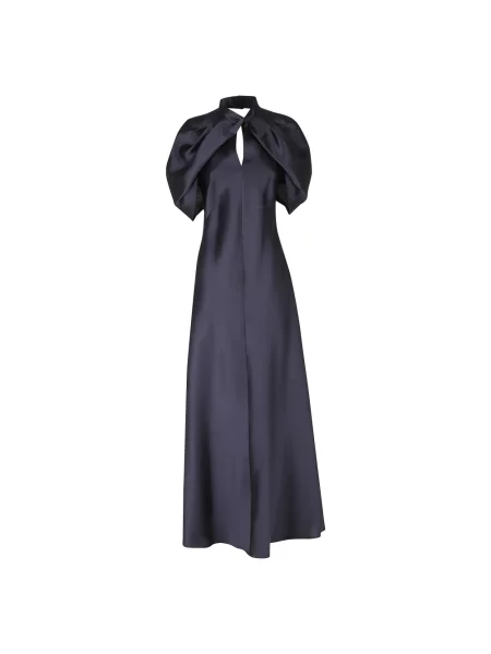 Sukienka Alberta Ferretti niebieska