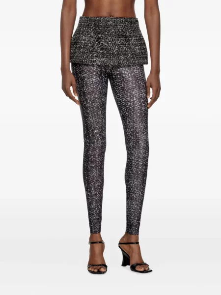 Leggings Diesel szürke