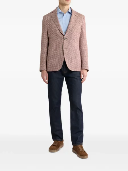 Sacou Etro din tweed roșu