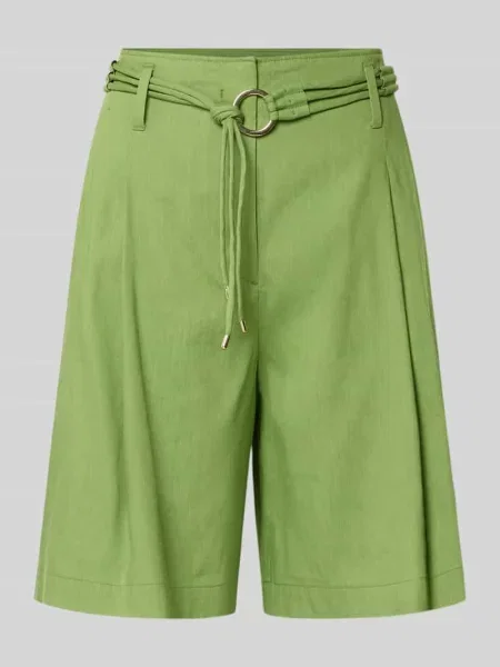 Koszula biznesowa o kroju modern fit w kratkę vichy Marc Cain zielona