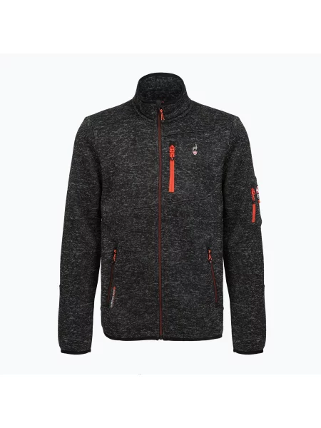 Hanorac din fleece Aulp din fleece negru