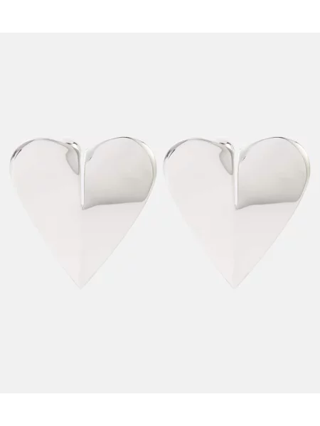 Cercei Alaïa argintiu