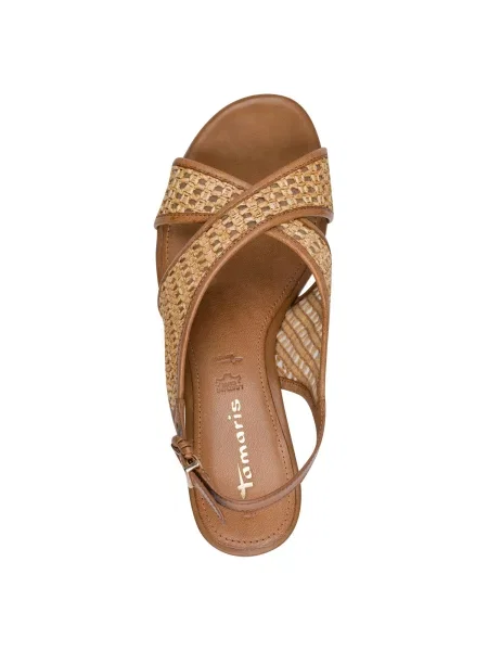 Tamaris Sandale / caramel maro
