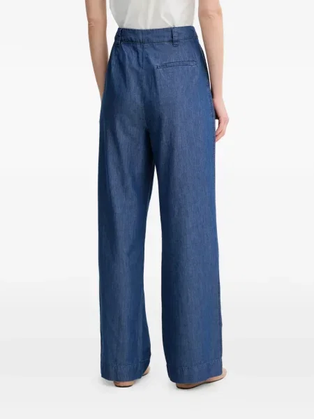 Pantaloni Marc O'polo plisate albastru