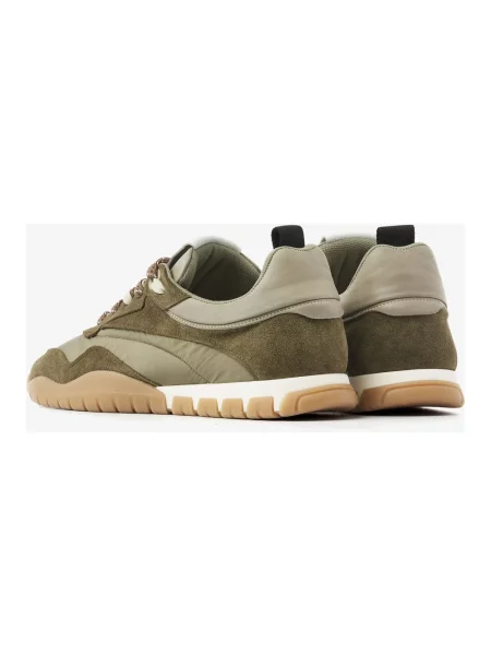 Sneakersy Via Vai skórzane zielone